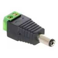 ADAPTADOR D ALIMENTACION P CAMARA DC MACHO PROVISION 10 PIEZAS PR-C08X10