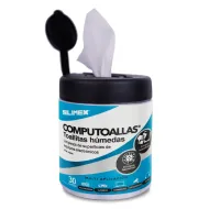 TOALLAS HUMEDAS LIMPIADORAS SILIMEX COMPUTOALLAS 30 PZ