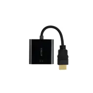 ADAPTADOR ACTECK AV400 SHIFT PLUS HDMI A VGA   M-H NEGRO AC-934756