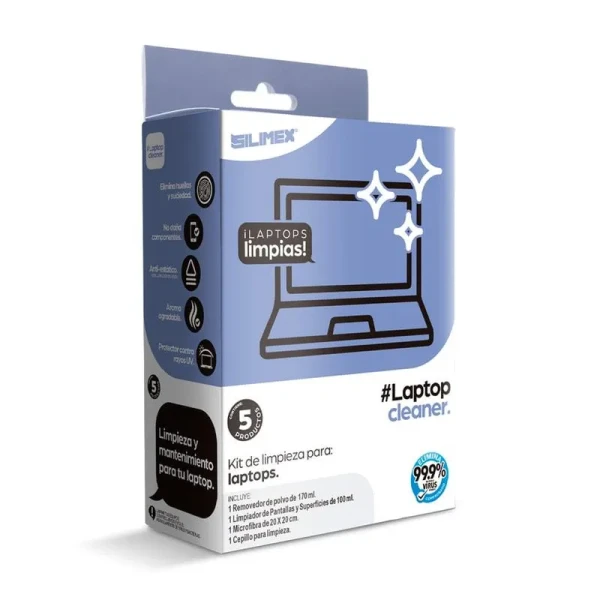 KIT DE LIMPIEZA PARA LAPTOPS SILIMEX LAPTOPCLEAN