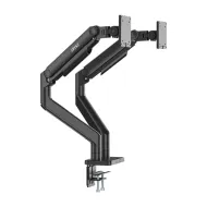 SOPORTE P/MONITOR MSI (MAG MT201D) DOBLE MONITOR, SOBRE MESA, VESA, 17"-45",20KG, NEGRO