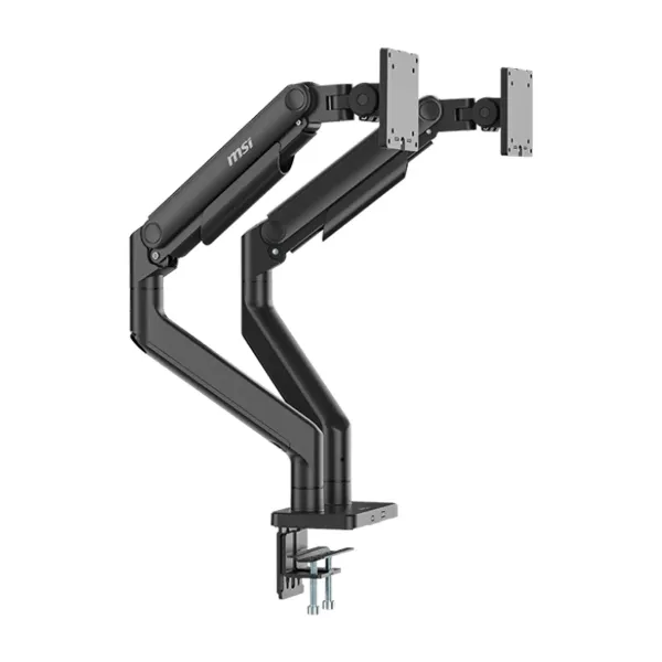 SOPORTE P/MONITOR MSI (MAG MT201D) DOBLE MONITOR, SOBRE MESA, VESA, 17"-45",20KG, NEGRO