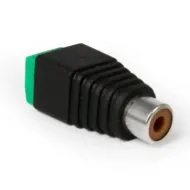 CONECTOR QIAN QAY-60305 CAT5-CAT6 UTP / AUDIO /RCA HEMBRA /VIDEO / P-CCTV