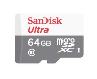 MEMORIA SANDISK ULTRA MICRO SDHC 64GB C/ADAPTADOR (SDSQUNR-064G-GN3MA)