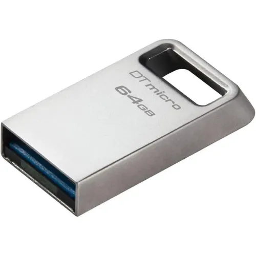 MEMORIA FLASH KINGSTON 64GB DTMICRO 3.2 GEN 1 METALICA (DTMC3G2/64GB)