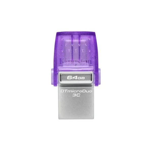 MEMORIA FLASH KINGSTON 64GB MICRODUO 3C USB TYPE A-C (DTDUO3CG3/64GB)