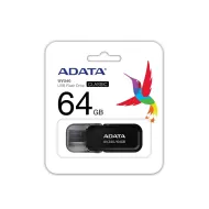 MEMORIA FLASH ADATA UV240 64GB NEGRO 2.0 (AUV240-64G-RBK)