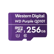 MEMORIA WD PURPLE MICRO SDXC 256GB CL10 U1 QD101 (WDD256G1P0C)