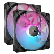 VENTILADOR CORSAIR ICUE LINK RX140 RGB 2X 140MM 1700RPM RGB NEGRO