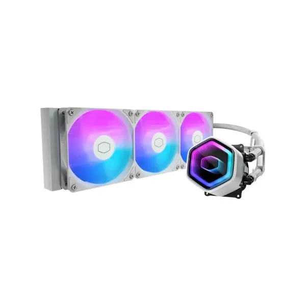 VENTILADOR P/CPU COOLER MASTER (MLW-D36M-A18PA-RW) MASTERLIQUID 360 CORE II WHITE EDITION