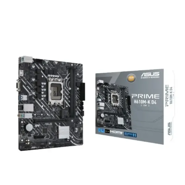 TARJETA MADRE ASUS PRIME H610M-K D4-CSM MATX/2XDDR4/HDMI/D-SUB/LGA1700