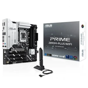 Tarjeta Madre ASUS PRIME Z890M-PLUS WIFI, Micro-ATX, LGA 1851, Intel Z890, 256GB DDR5, HDMI/DP para Intel