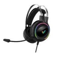 DIADEMA GAMER BALAM RUSH HESIX II HS688  ALAMBRICO 3.5MM NEGRO
