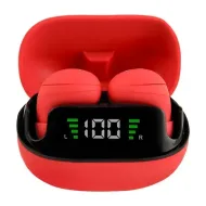 AUDIFONOS PERFECT CHOICE TINY BEATZ MINIS BLUETOOTH 2.4GHZ ROJO