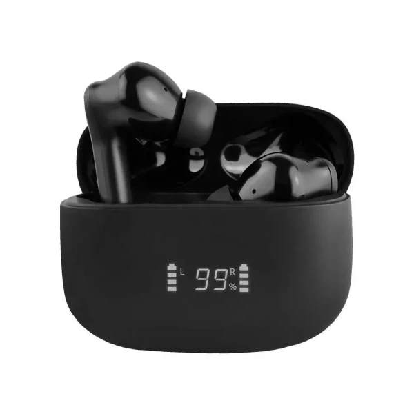 AUDIFONOS PERFECT CHOICE INTUNE BLUETOOTH 5.4 2.4GHZ NEGRO