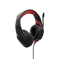 DIADEMA HEADSET YEYIAN YDW-33402 WICKED SERIE 3000 GAMER NEGRO C/ ROJOUSB C/MIC