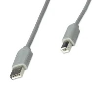 CABLE USB MANHATTAN V1.1 A MACHO-B MACHO 4.5M GRIS 12MBPS 28AWG 341028