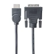 CABLE VIDEO HDMI MANHATTAN DVI-D M-M  1.8M 372503