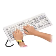 PULSERA ANTIESTATICA MANHATTAN VELCRO AJUSTABLE CABLE DE 1.8M 410144