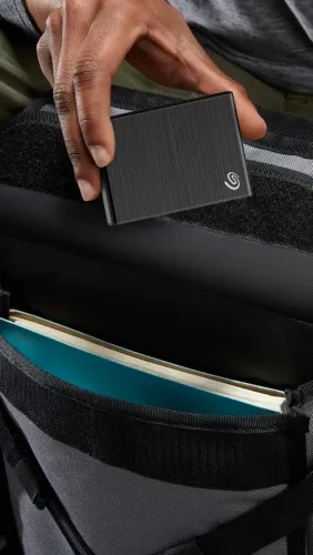 UNIDAD SSD EXTERNO SEAGATE STKG2000400 2TB USB-C ONE TOUCH NEGRO