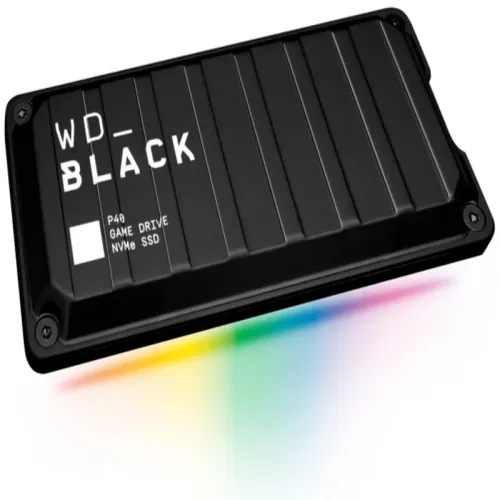 UNIDAD SSD EXTERNO WD BLACK P40 2TB RGB (WDBAWY0020BBK-WESN)