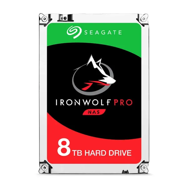 DISCO DURO INTERNO SEAGATE 8TB 3.5 ST8000VN004 256MB 7200RPM IRONWOLF