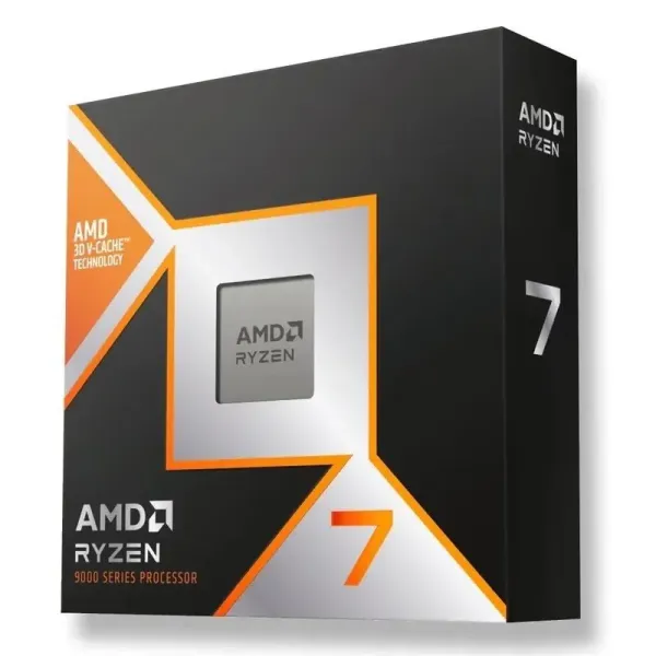 CPU AMD RYZEN 7 9800X3D AM5 4.7 ZEN 5 (100-100001084WOF)