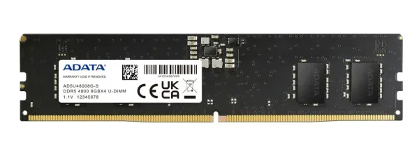 MEMORIA DDR5 ADATA 16GB 4800MHZ UDIMM (AD5U480016G-S)