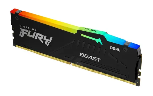 MEMORIA DDR5 KINGSTON FURYBEAST RGB 16GB 5200MHZ DIMM(KF552C40BBA-16)