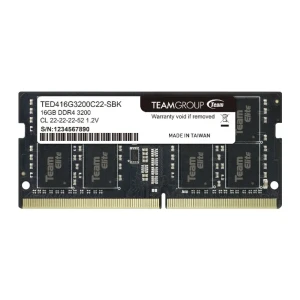 MEMORIA DDR4 TEAM-GROUP ELITE 16GB 3200MHZ SODIMM (M02E0386N400-0017000)