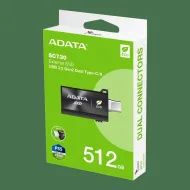 SSD EXTERNO ADATA SC730 512GB USB-C 3.2 600MB/S ECO (SC730-512G-CACTI)