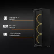 PC GAMER YEYIAN VENTLE RYZEN 5 5600GT 16GB DDR4 1TB M.2 WIN 11 DEMO YPA-VE56GTC-01M