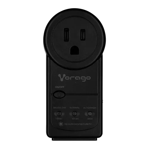 PROTECTOR DE VOLTAJE VORAGO 15AMP RJ45/RJ11 PORTATIL P/ELECTRODMESTICOS AVR-300