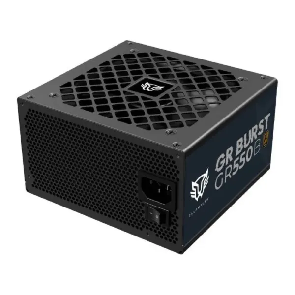 FUENTE DE PODER BR BURST ATX 550W 80 PLUS BRONZE NO MODULAR NEGRO