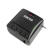 FORZA REGULADOR FORZA - NEGRO, HOGAR Y OFICINA, 3000 VA, 1500 W