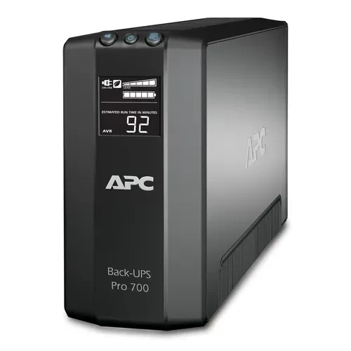 NO-BREAK APC - 700 VA, 420 W, 12 H, NEGRO, HOGAR Y OFICINA