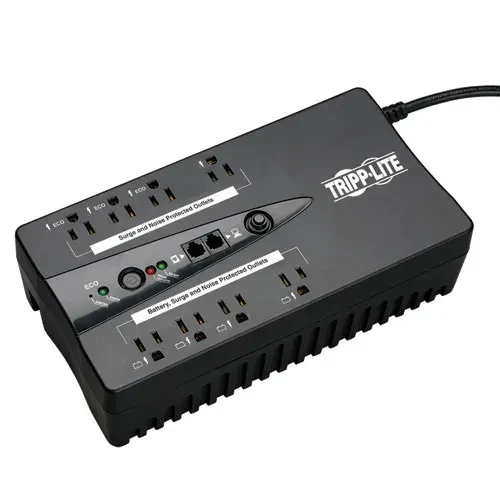 NO-BREAK TRIPP-LITE - 550 VA, 300 W, NEGRO, HOGAR Y OFICINA
