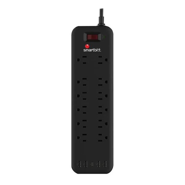 SUPRESOR SMARTBITT SBSS-B12-5U 12 CONTACTOS, 4P USB