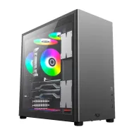 GABINETE BALAM RUSH ERIS SPECIAL GM985 MIDI TOWER ATX MICRO ATX MINI ITX NEGRO/GRIS