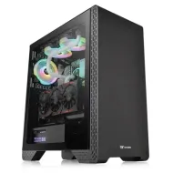 GABINETE THERMALTAKE S300 TG MIDI TOWER ATX MICRO ATX MINI ITX 1 VENTILADOR NEGRO