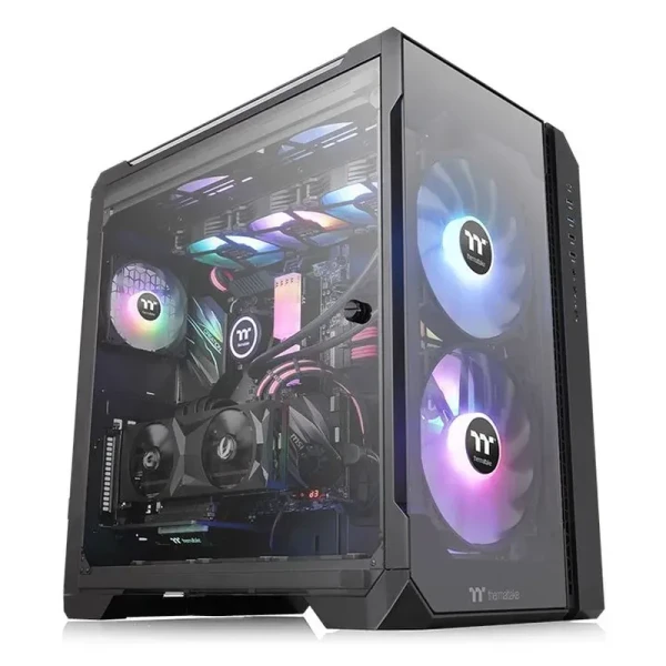 GABINETE THERMALTAKE VIEW 51 TG ARGB MIDI TOWER NEGRO