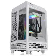 GABINETE THERMALTAKE THE TOWER 100 MINI TOWER MINI ITX 2 VENTILADORES BLANCO