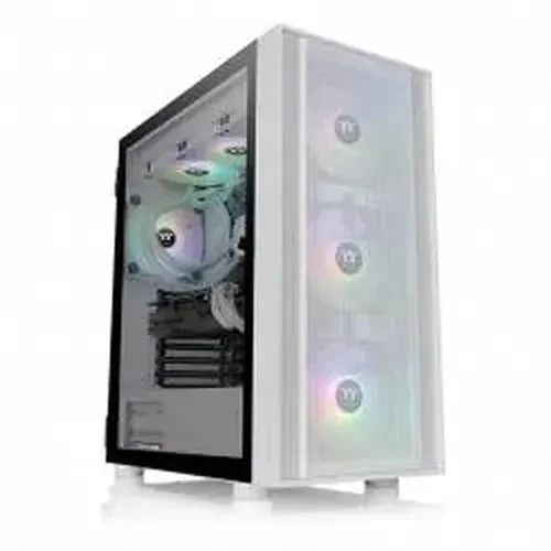 GABINETE THERMALTAKE H570 TG ARGB SNOW MIDI TOWER 3 VENTILADORES BLANCO
