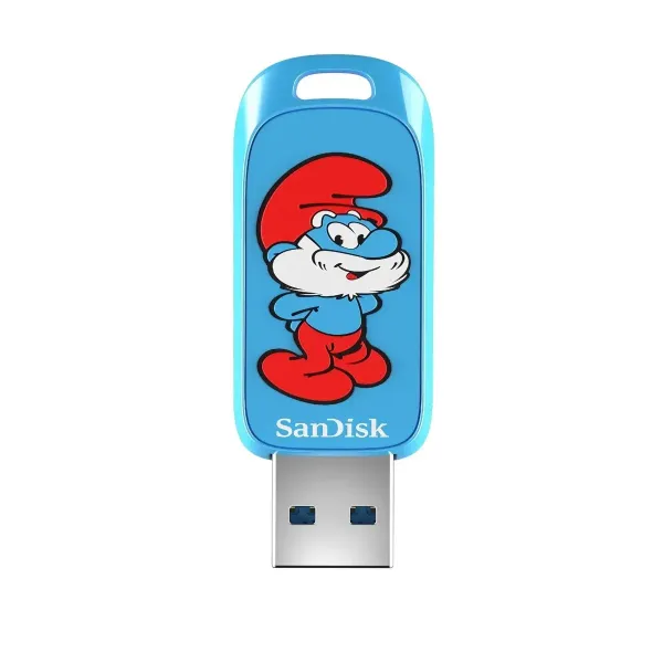 MEMORIA FLASH SANDISK PITUFOS 128GB AZUL 3.2 (SDCZIS-128G-G46)