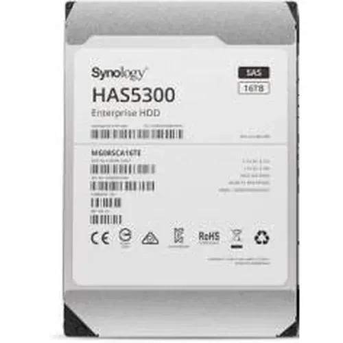 SYNOLOGY HAS5300-16T DISCO DURO 16TB SAS / 7200RPM / ESPECIALIZADO PARA NAS -