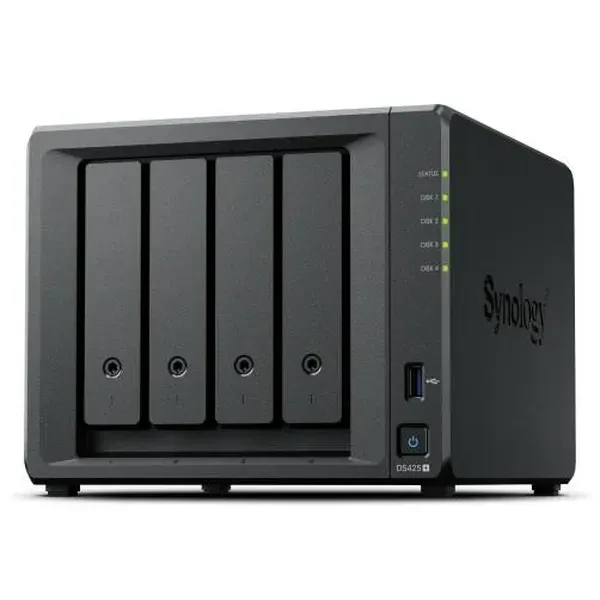 SERVIDOR NAS MARCA SYNOLOGY MODELO DS425+ 4 BAHIAS DISKSTATION -
