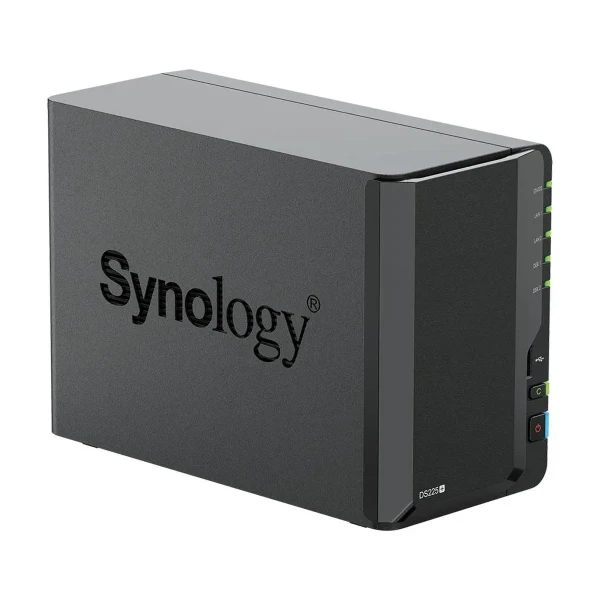 SERVIDOR NAS MARCA SYNOLOGY MODELO DS225+ 16 BAHIAS -