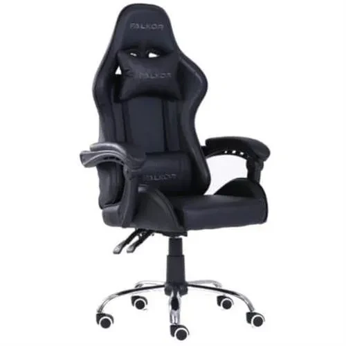 SILLA GAMER NEXTEP FALKOR ERGONOMICA COLOR NEGRO (NE-461N)