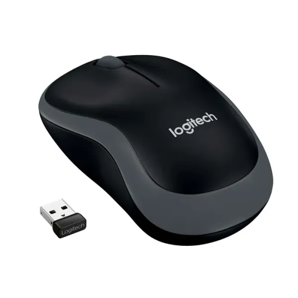 MOUSE LOGITECH M185  OPTICO USB PLUG & PLAY 1,000DPI GREY (910-002225)