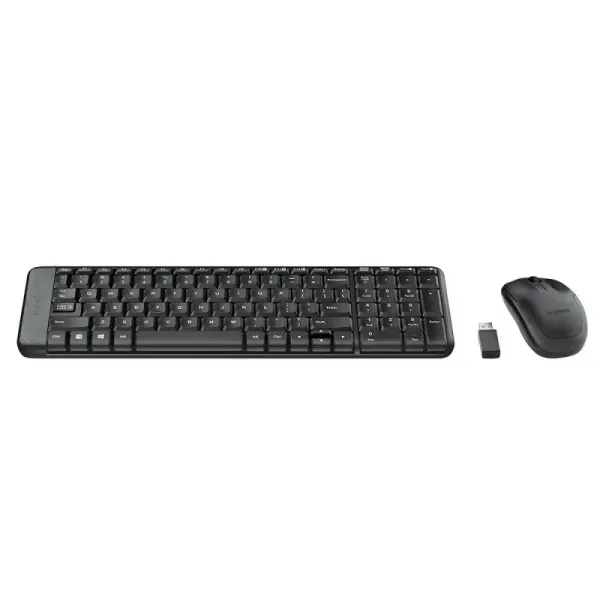 KIT LOGITECH MK220 TECLADO/MOUSE USB PLUG&PLAY 10MT BLACK (920-004430)